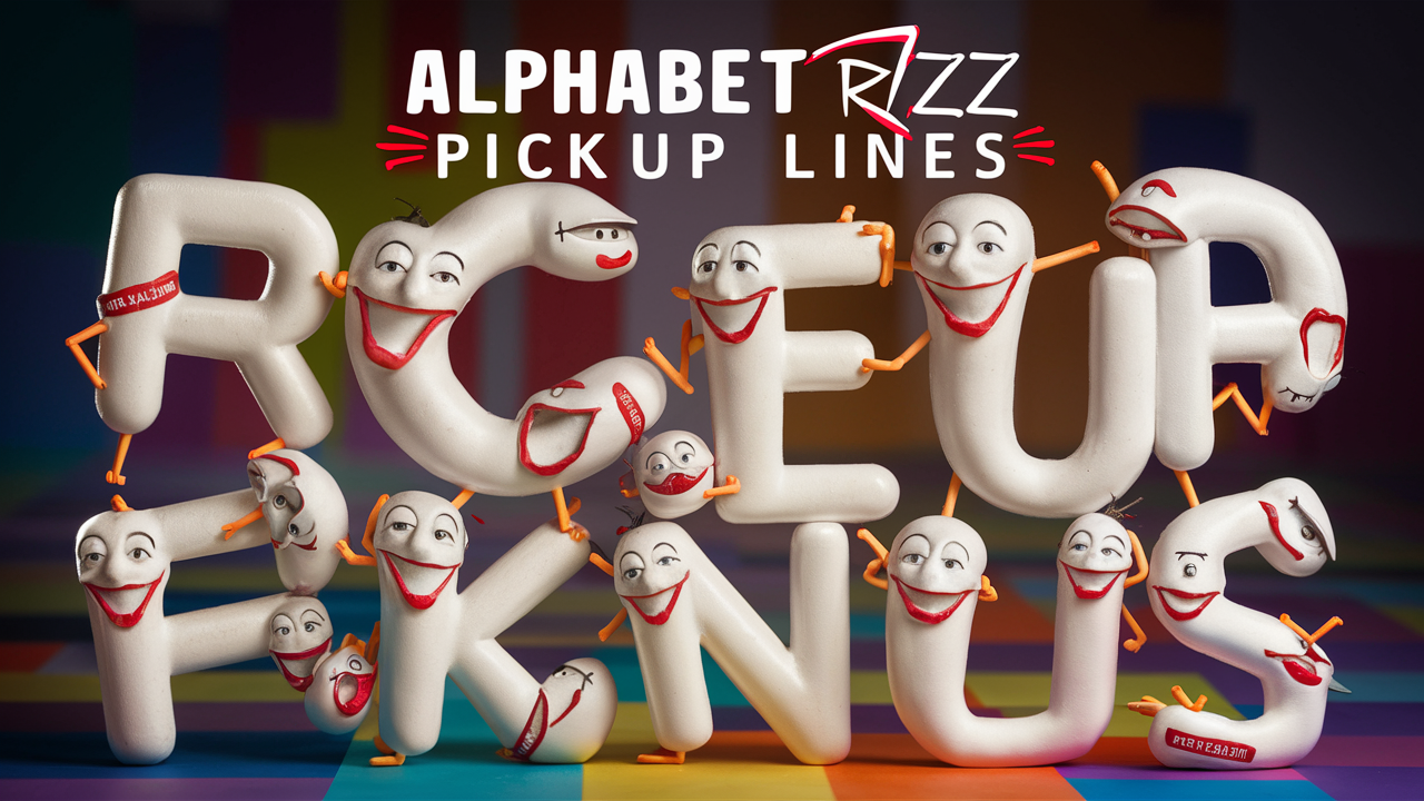 Alphabet Rizz Pickup Lines