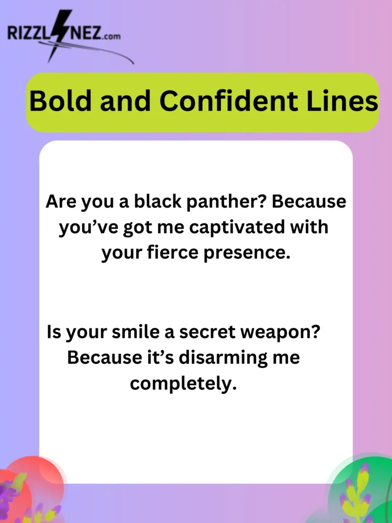 Bold and Confident Lines