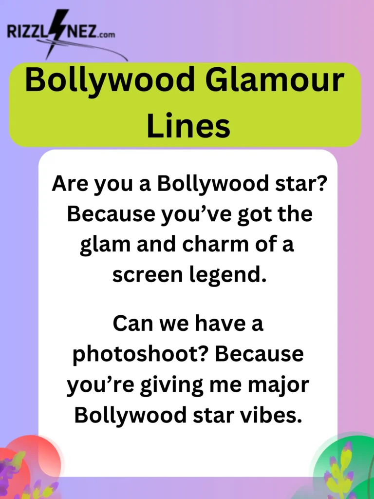 Bollywood Glamour Lines