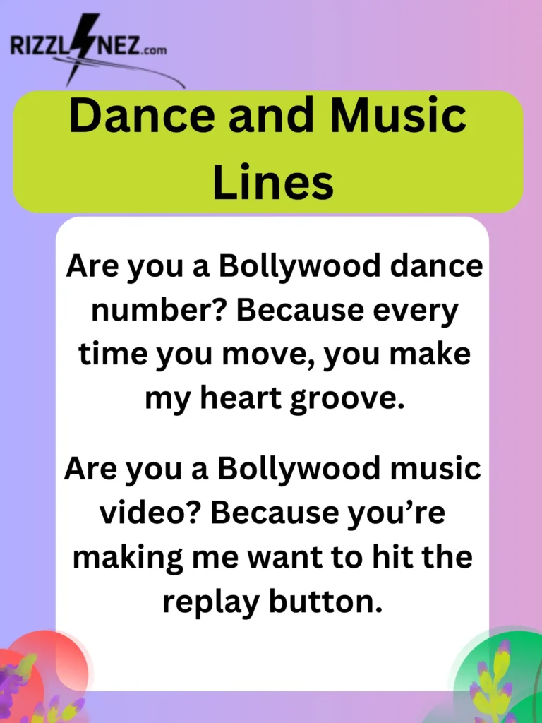 Dance and Music Lines