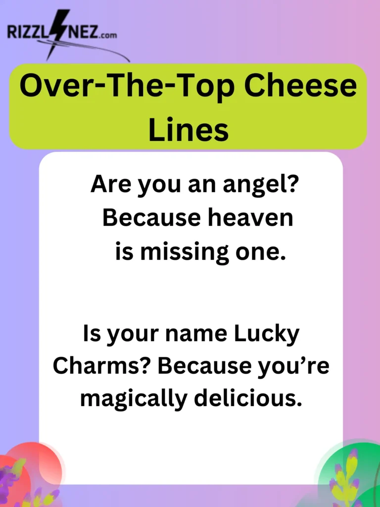 Over-The-Top Cheese Lines