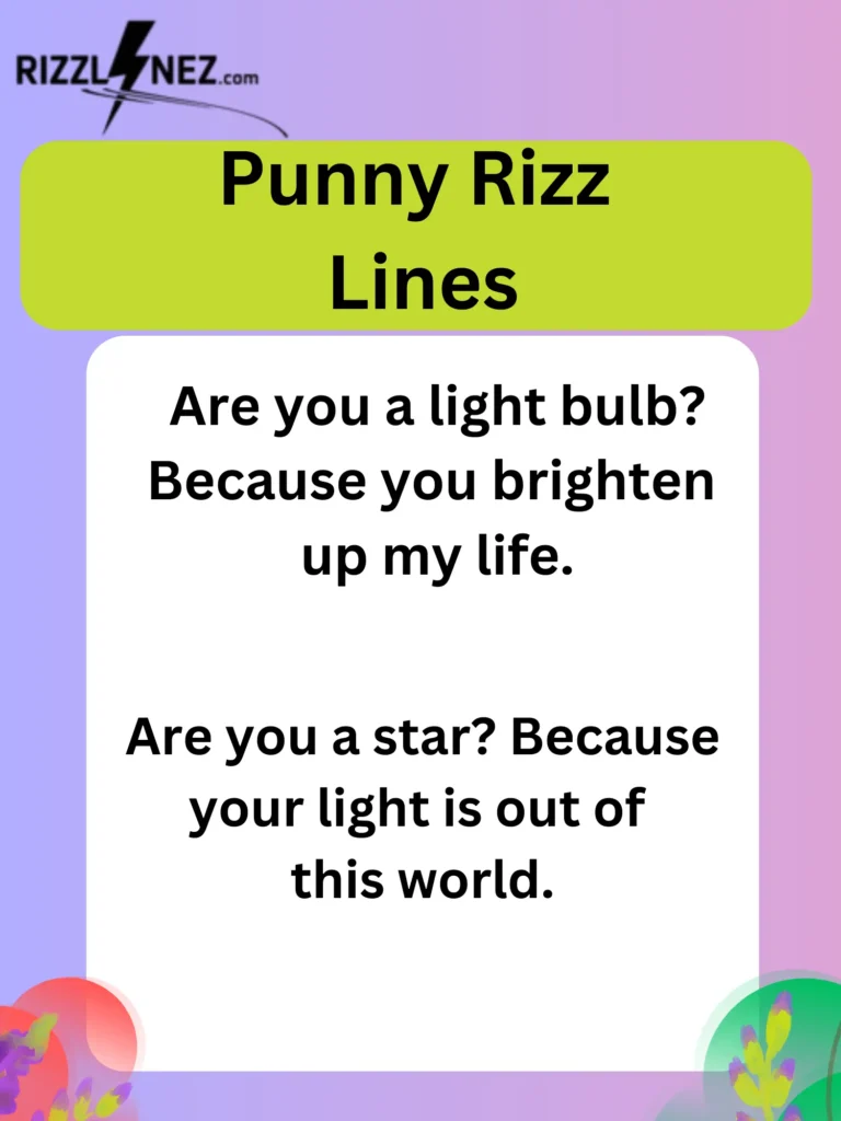 Punny Rizz Lines